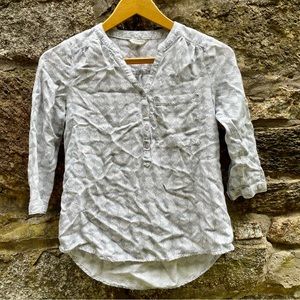 Girl’s Sonoma Owl Print Blouse Size XS